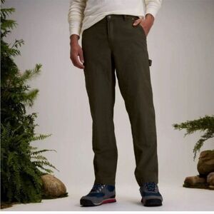 1328 NWT Alpine Design Men's Utility Pant Vintage Olive 36x34